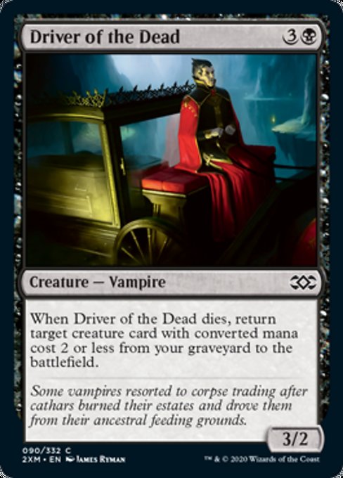 Driver of the Dead (Double Masters) Light Play Foil