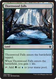 Thornwood Falls (Khans of Tarkir) Near Mint
