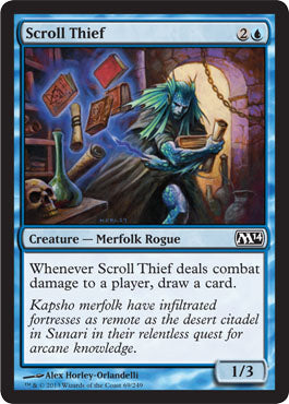 Scroll Thief (Magic 2014 Core Set) Medium Play
