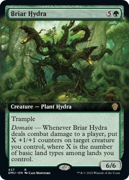 Briar Hydra (Extended Art) (Dominaria United) Near Mint