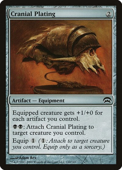 Cranial Plating (Planechase) Medium Play