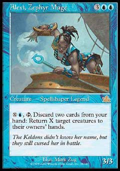 Alexi, Zephyr Mage (Prophecy) Medium Play