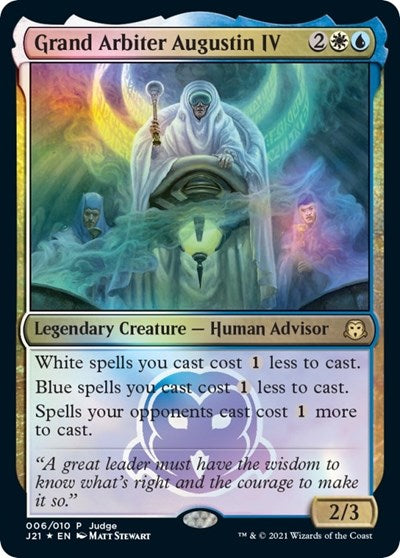 Grand Arbiter Augustin IV (Promos: Judge) Near Mint Foil