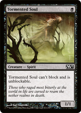 Tormented Soul (Magic 2013 Core Set) Light Play