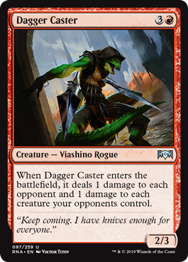 Dagger Caster (Ravnica Allegiance) Light Play