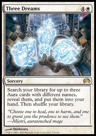 Three Dreams (Planechase 2012) Medium Play