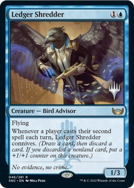 Ledger Shredder (Promo Pack: Streets of New Capenna) Near Mint Foil