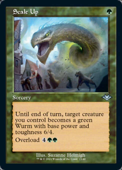 Scale Up (Modern Horizons 1 Retro Frames) Near Mint Foil