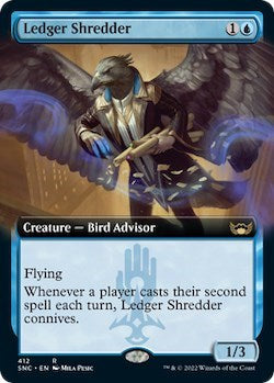 Ledger Shredder (Extended Art) (Streets of New Capenna) Near Mint Foil