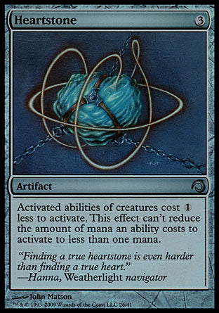Heartstone (Premium Deck Series: Slivers) Medium Play Foil