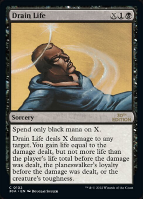Drain Life (30th Anniversary Edition) Near Mint