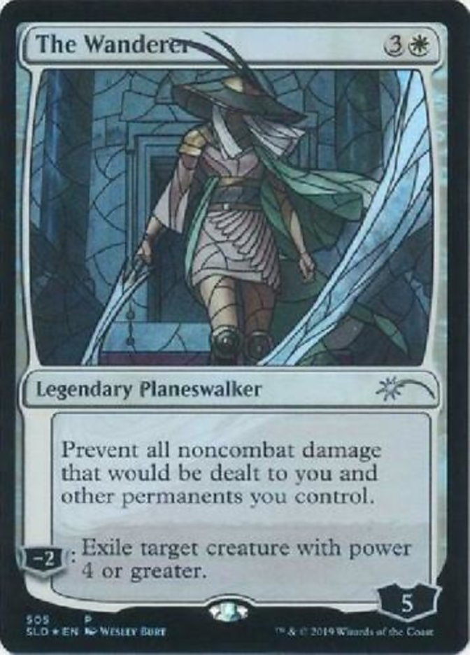 The Wanderer Stained Glass (Secret Lair) Near Mint Foil