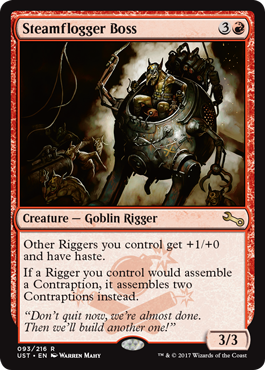 Steamflogger Boss (Unstable) Near Mint
