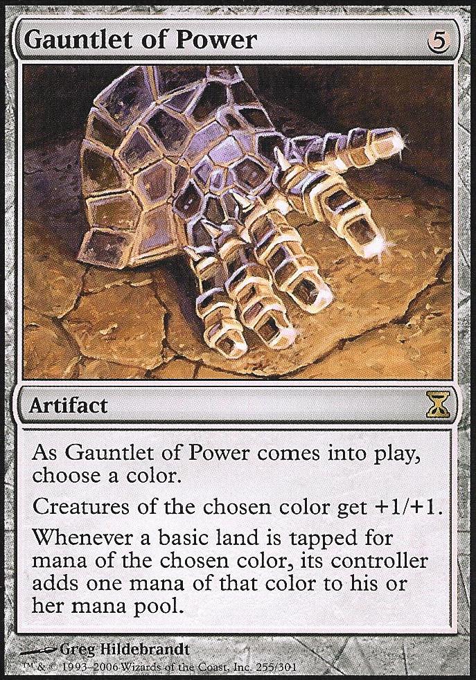 Gauntlet of Power (Time Spiral) Medium Play