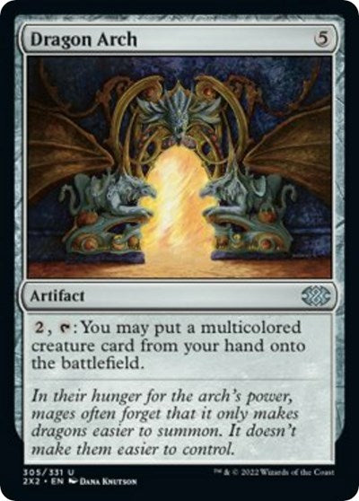 Dragon Arch (Double Masters 2022) Near Mint Foil