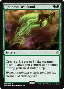 Rhonas's Last Stand (Hour of Devastation) Light Play