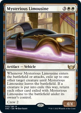 Mysterious Limousine (Streets of New Capenna) Near Mint