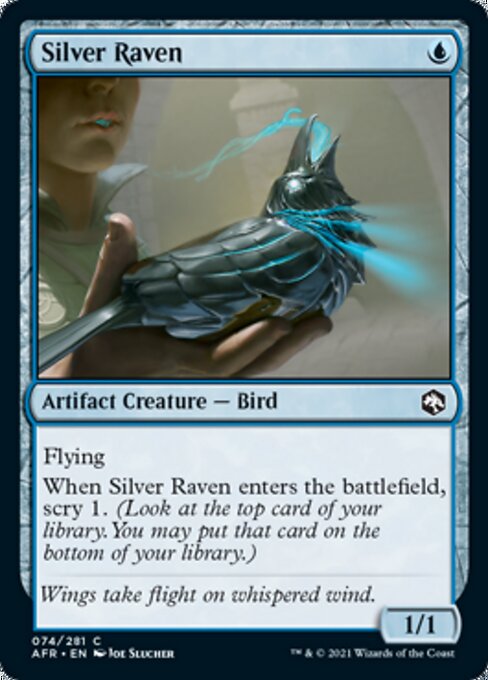 Silver Raven (Adventures in the Forgotten Realms) Light Play