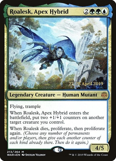 Roalesk, Apex Hybrid (Promos: Prerelease Cards) Near Mint Foil