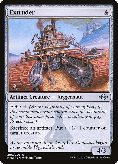 Extruder (Foil Etched) (Modern Horizons 2) Medium Play Foil
