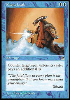 Mana Leak (Stronghold) Medium Play