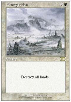 Armageddon (Classic 6th Edition) Medium Play