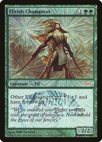 Elvish Champion (Junior Series) (Promos: Junior Series) Medium Play Foil
