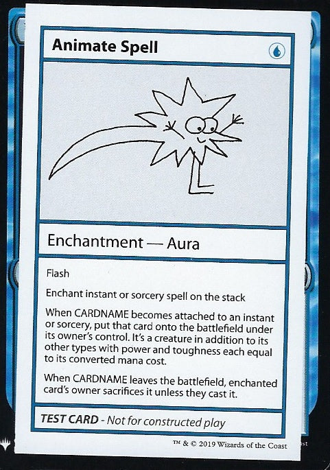 Animate Spell (Mystery Booster Test Print) Near Mint
