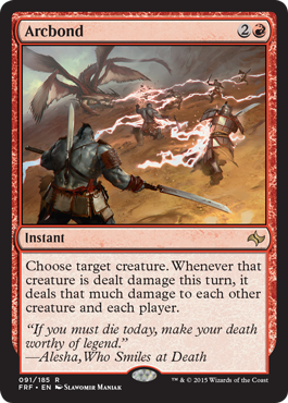 Arcbond (Fate Reforged) Light Play