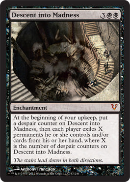 Descent into Madness (Avacyn Restored) Medium Play