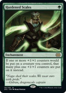 Hardened Scales (Double Masters 2022) Light Play