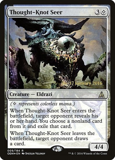 Thought-Knot Seer (Promos: Prerelease Cards) Light Play Foil