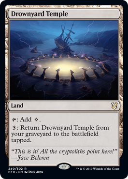 Drownyard Temple (Commander 2019) Near Mint