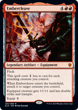 Embercleave (Throne of Eldraine) Medium Play
