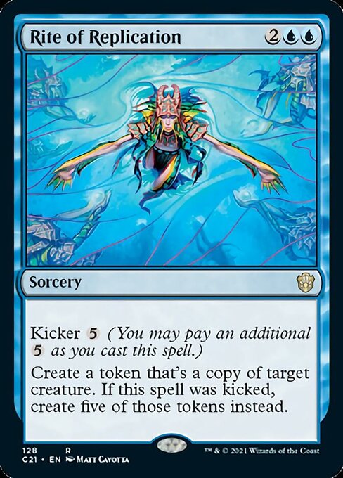 Rite of Replication (Commander 2021 Strixhaven) Near Mint
