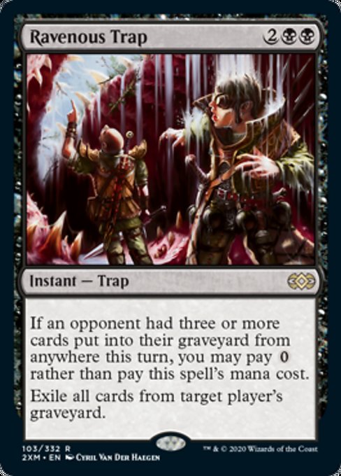 Ravenous Trap (Double Masters) Near Mint