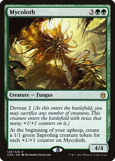 Mycoloth (Commander Anthology) Light Play
