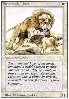 Savannah Lions (Revised) Medium Play