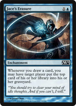Jace's Erasure (Magic 2012 Core Set) Medium Play
