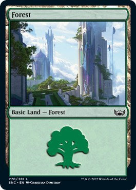 Forest (270) (Streets of New Capenna) Near Mint