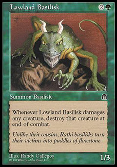 Lowland Basilisk (Stronghold) Near Mint