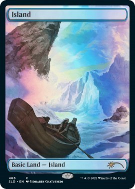 Island 466 (Secret Lair) Near Mint Foil