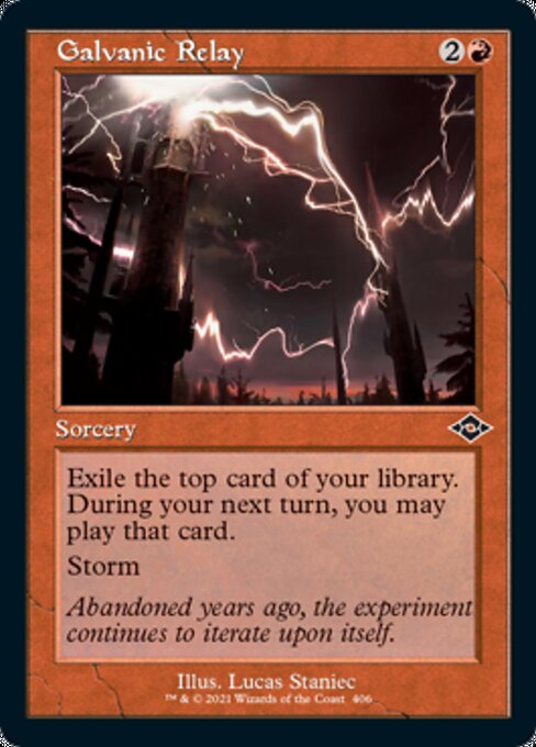 Galvanic Relay (Retro Frame) (Modern Horizons 2) Light Play