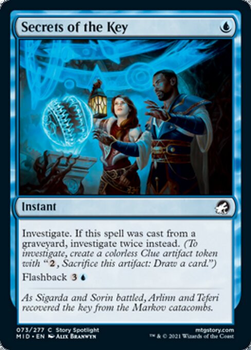 Secrets of the Key (Innistrad: Midnight Hunt) Near Mint