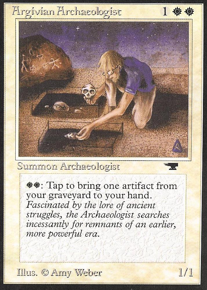 Argivian Archaeologist (Antiquities) Heavy Play