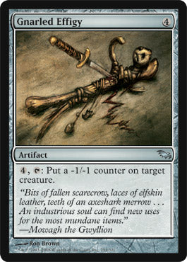 Gnarled Effigy (Shadowmoor) Medium Play