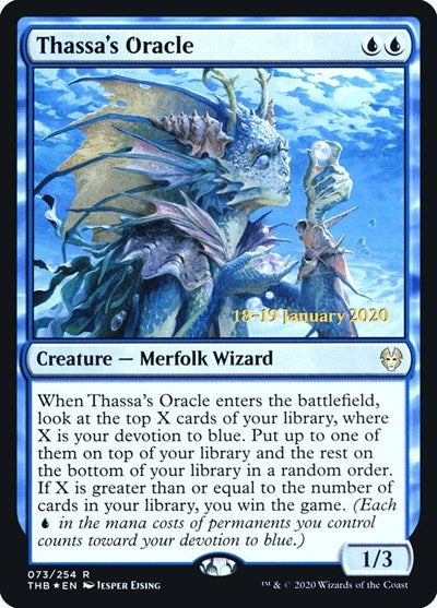Thassa's Oracle (Promos: Prerelease Cards) Near Mint Foil
