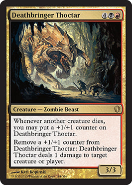 Deathbringer Thoctar (Commander 2013 Edition) Light Play