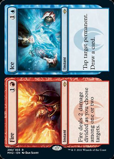 Fire // Ice (Modern Horizons 2) Medium Play