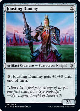 Jousting Dummy (Throne of Eldraine) Near Mint